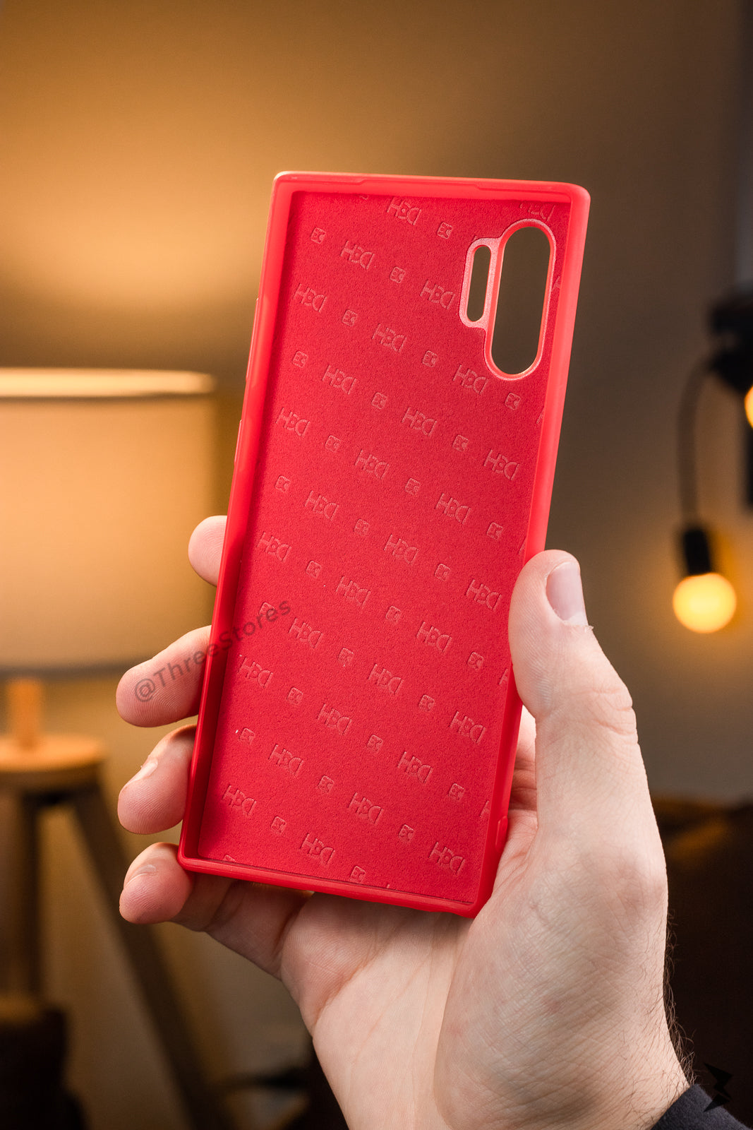 Hdd Leather Slim invisible Card Case Samsung Note 10 Plus