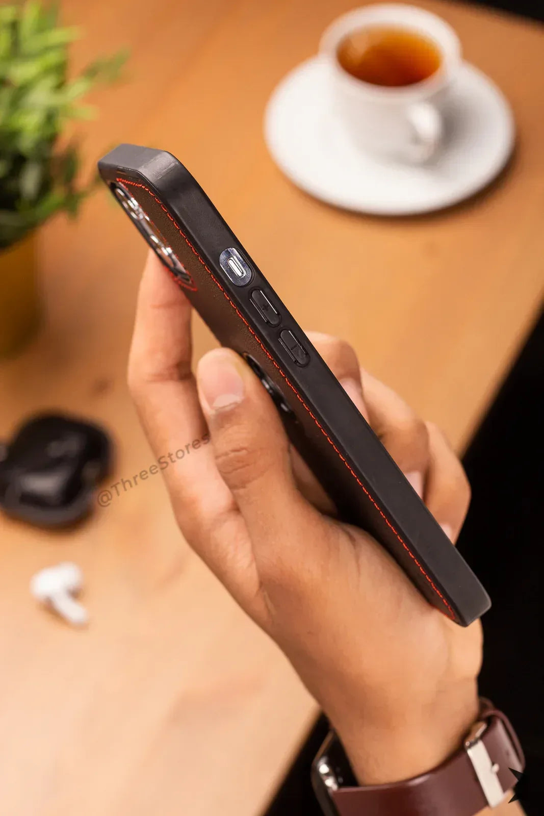 Hdd Leather Apple Case iPhone 12 Pro Max - Three