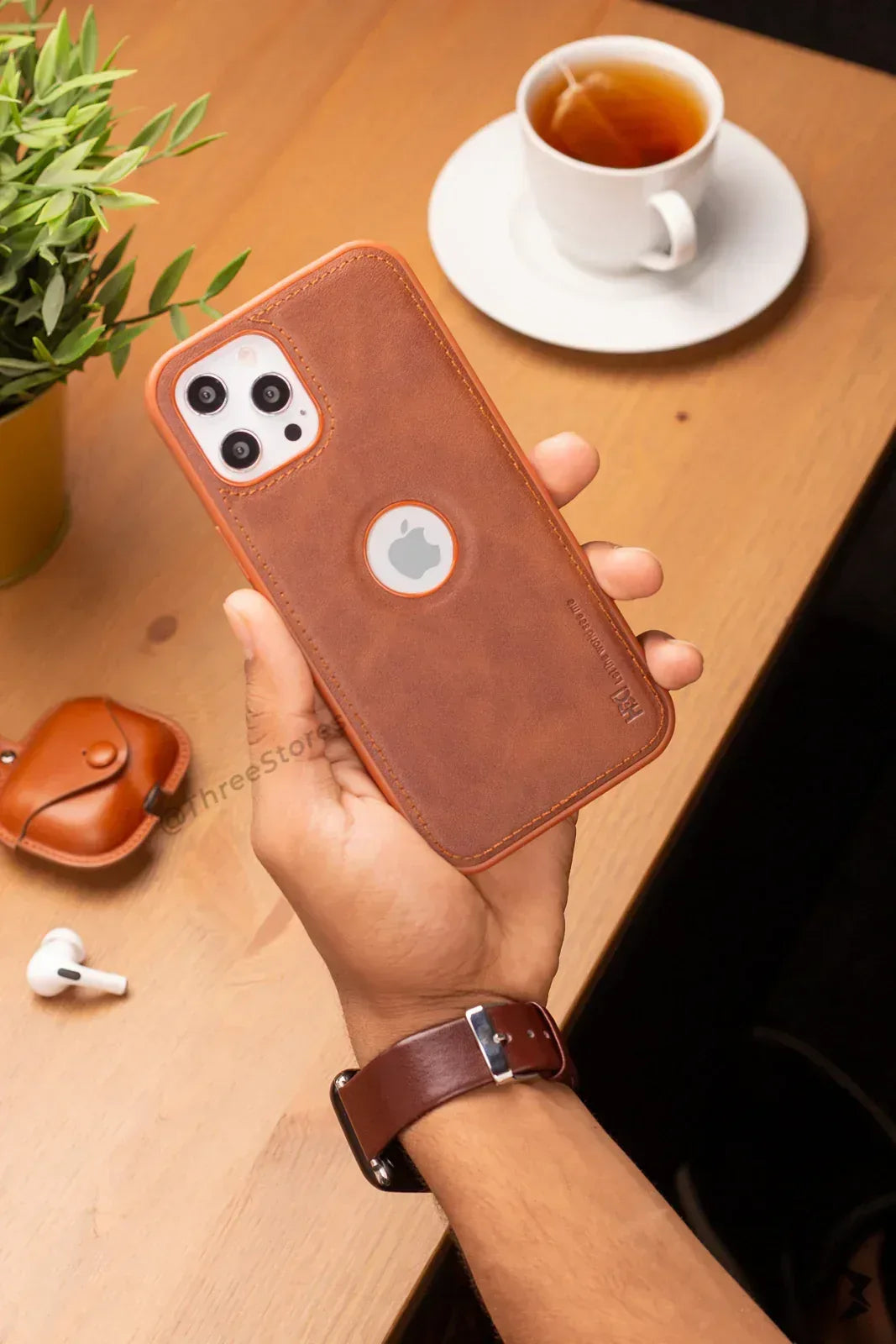 Hdd Leather Apple Case iPhone 12 Pro Max - Three