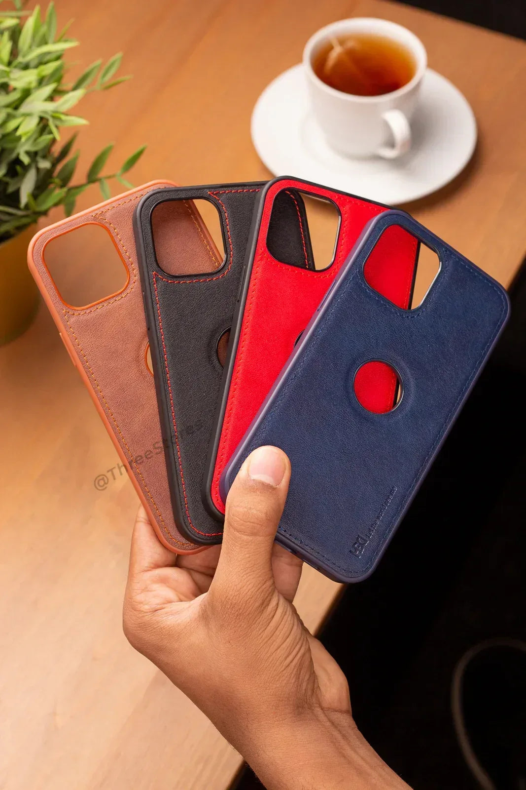 Hdd Leather Apple Case iPhone 12 Pro Max - Three