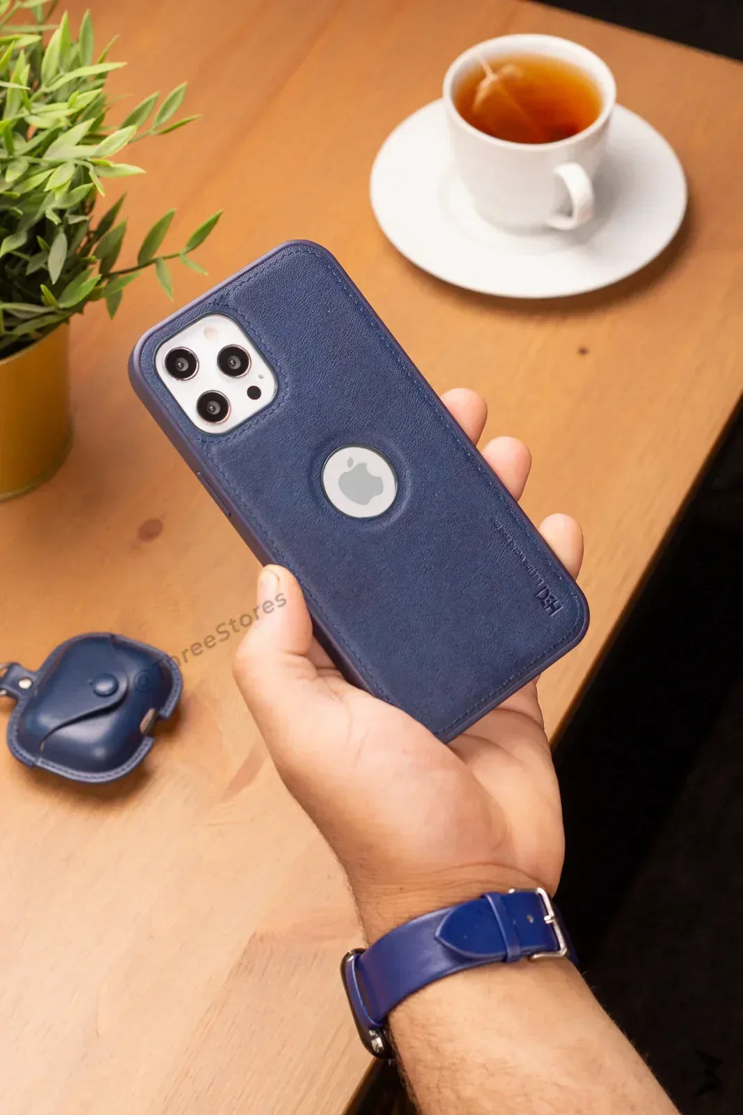 Hdd Leather Apple Case iPhone 12 Pro Max - Three