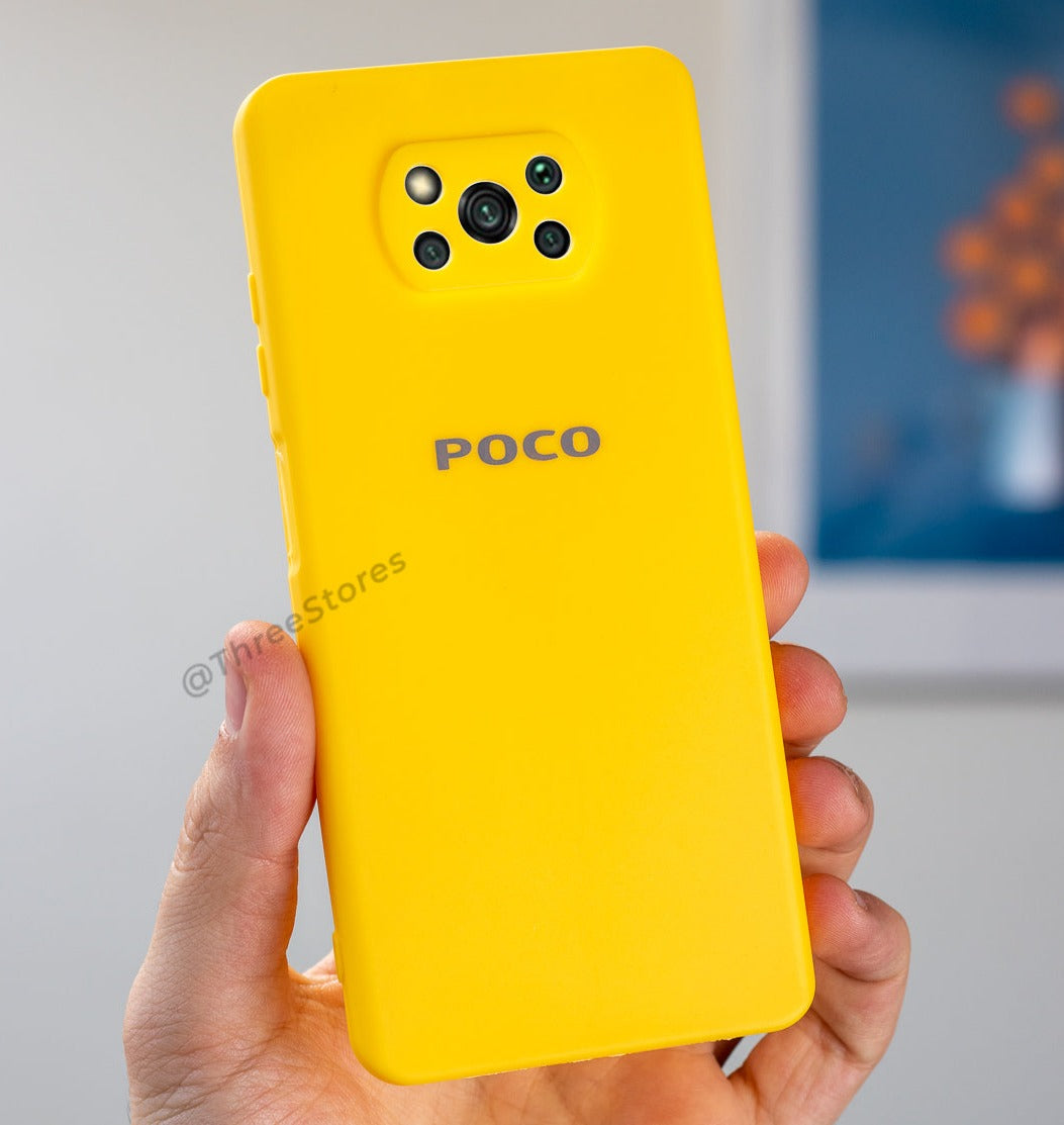Silicone Camera Protection Case Xiaomi Poco X3