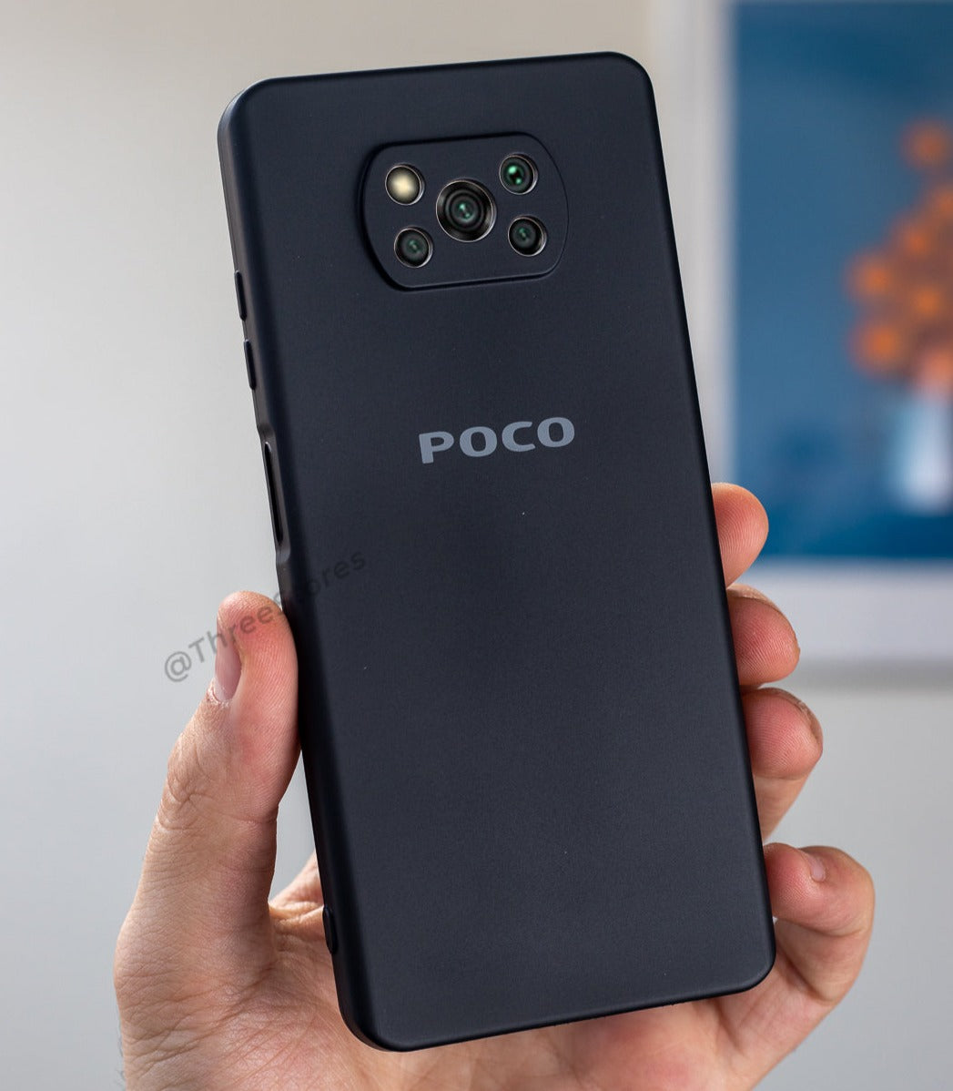 Silicone Camera Protection Case Xiaomi Poco X3