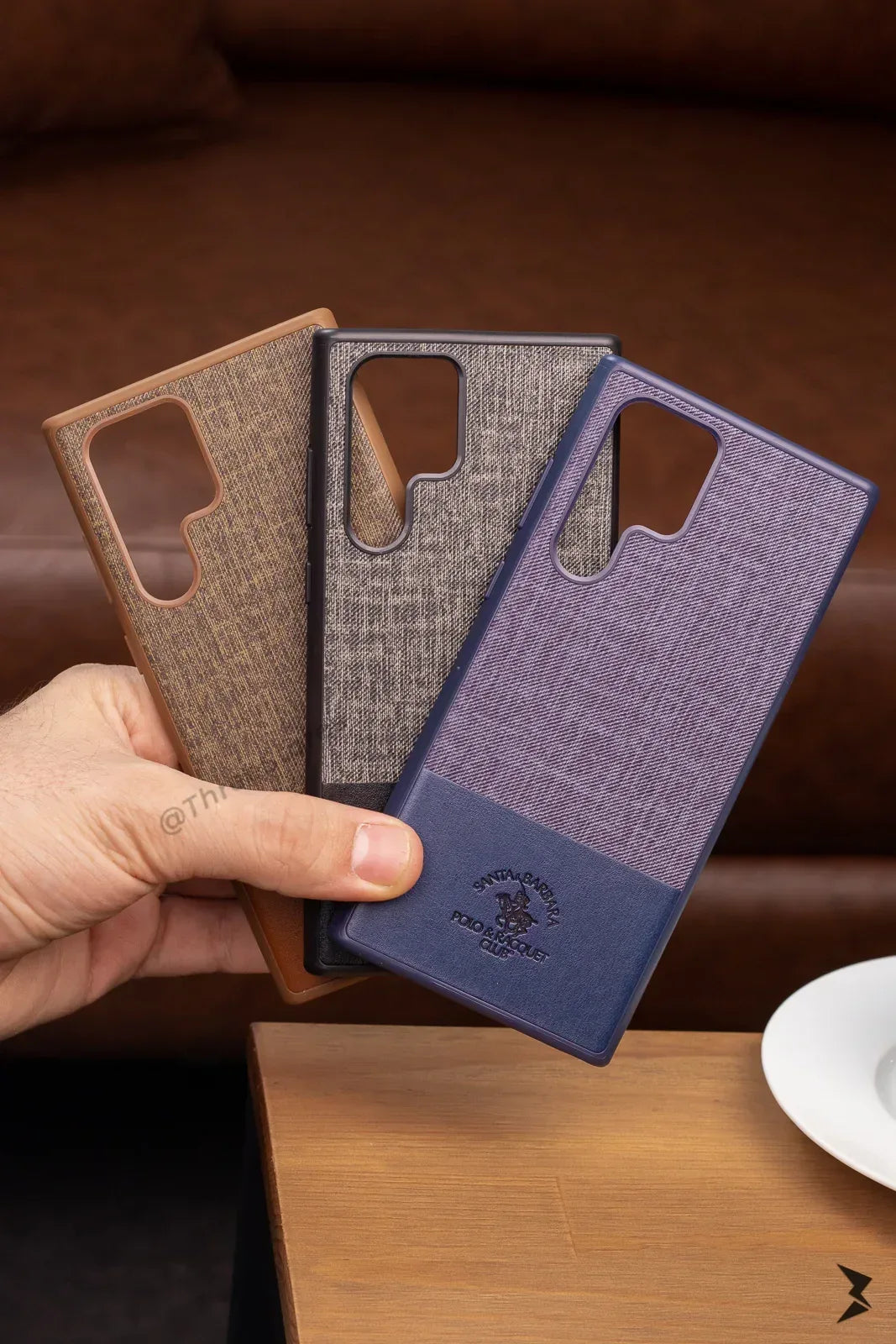 Santa Virtuoso Leather Case Samsung S22 Ultra - Three