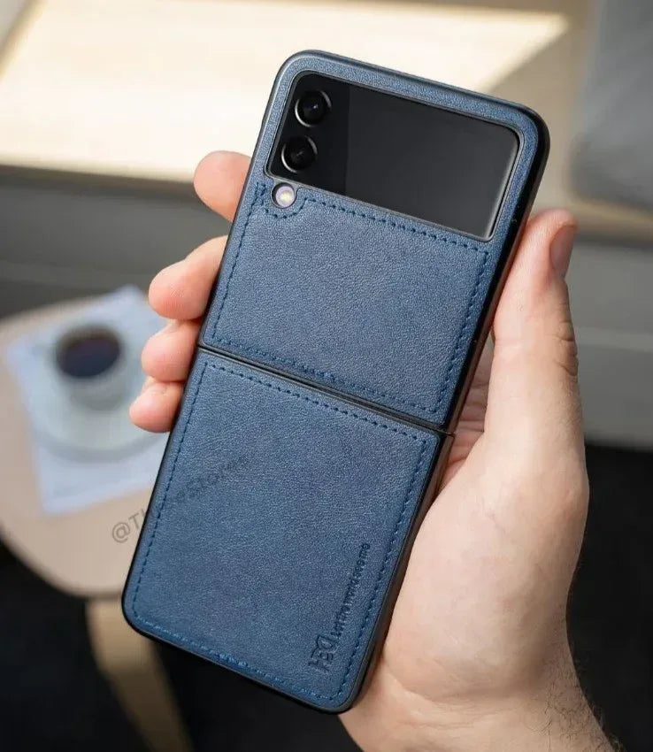 Hdd Slim Leather Case Samsung Z Flip 3 - Three