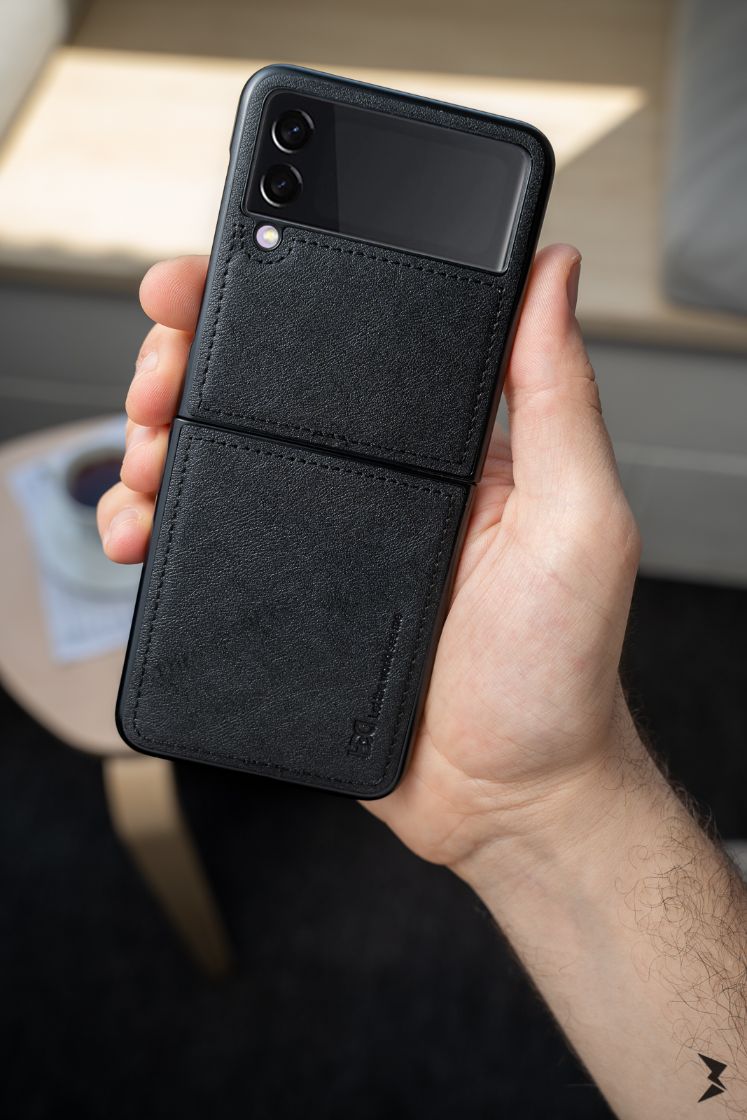 Hdd Slim Leather Case Samsung Z Flip 3