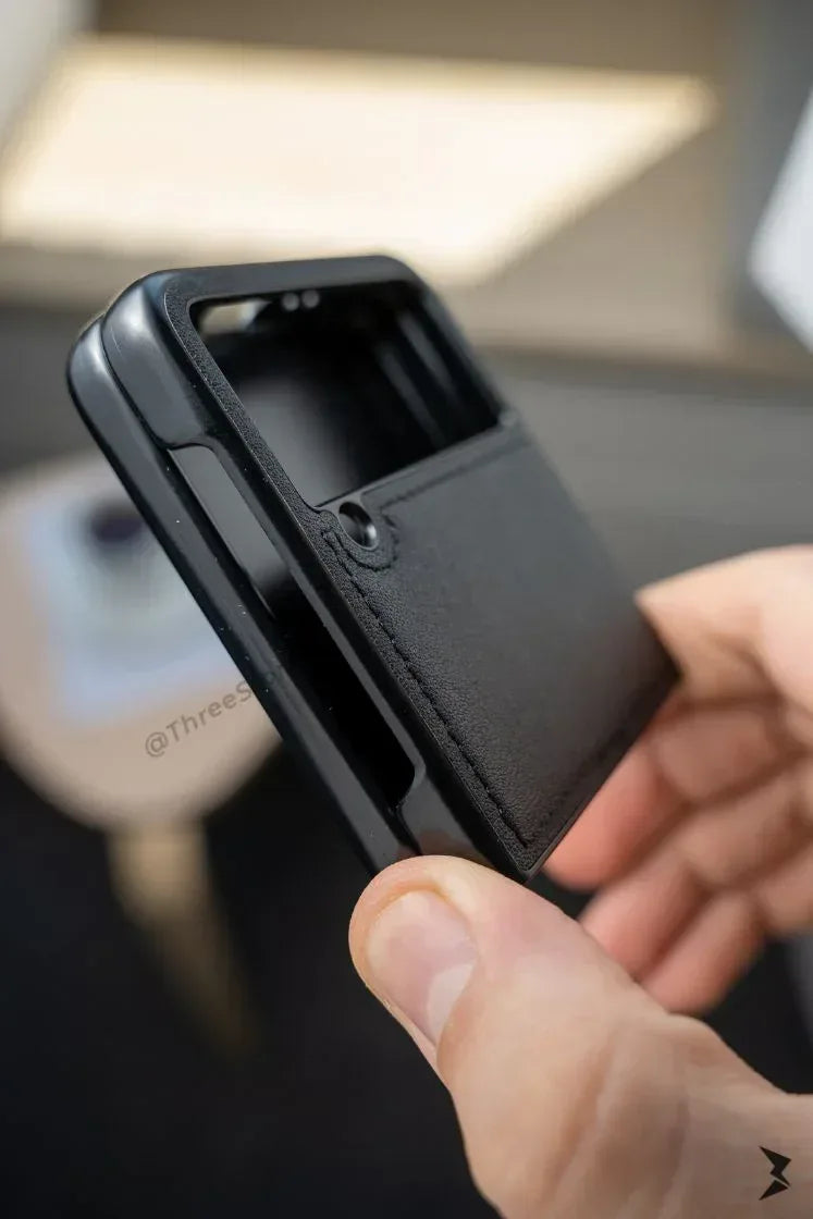 Hdd Slim Leather Case Samsung Z Flip 3 - Three