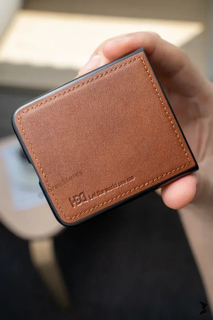 Hdd Slim Leather Case Samsung Z Flip 3 - Three