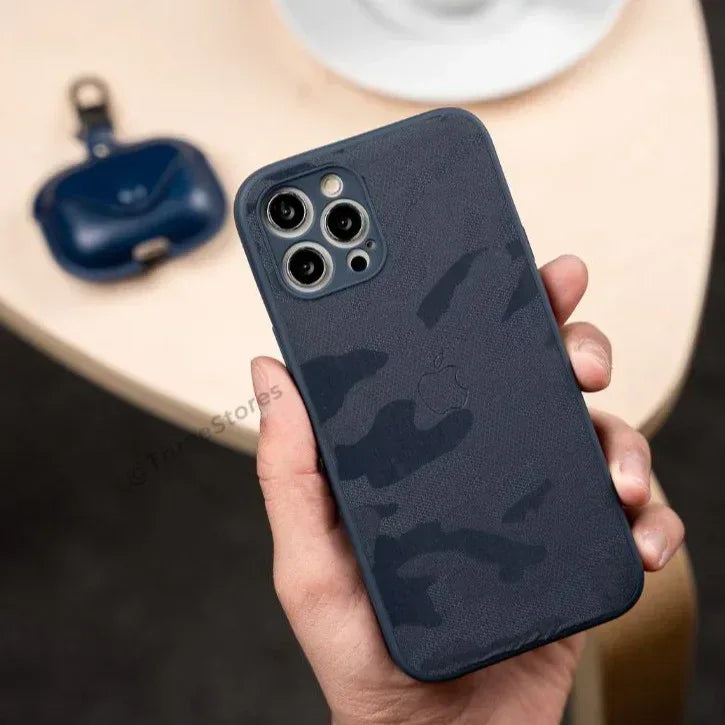 Fabric Army Camera Protection Case iPhone 11 Pro Max - Three