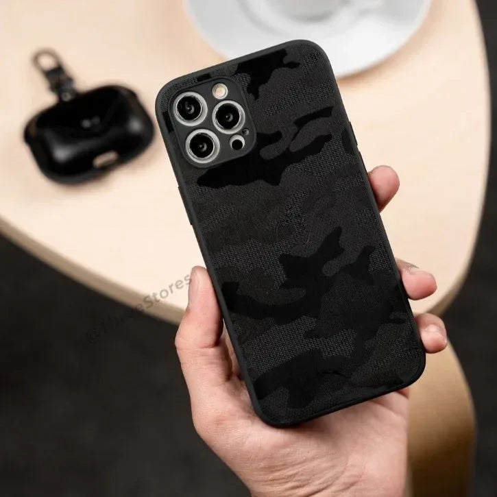 Fabric Army Camera Protection Case iPhone 11 Pro Max - Three