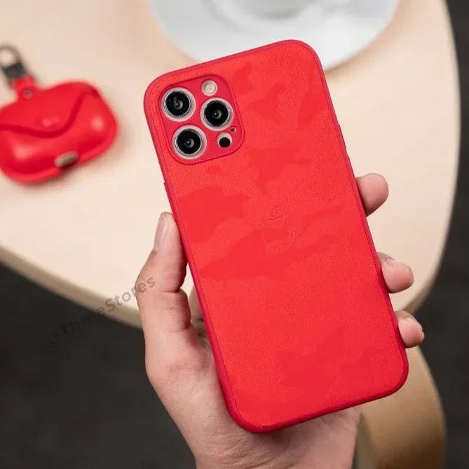 Fabric Army Camera Protection Case iPhone 11 Pro Max - Three