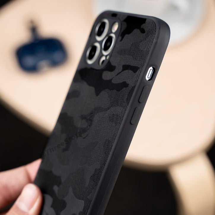 Fabric Army Camera Protection Case iPhone 11 Pro Max