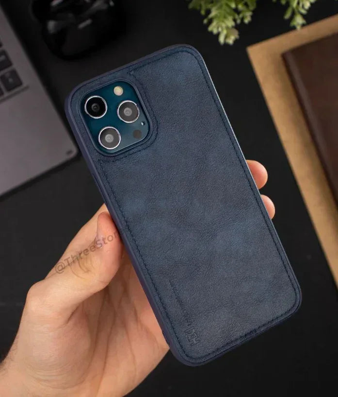 HDD Leather Case iPhone 12 Pro Max - Three