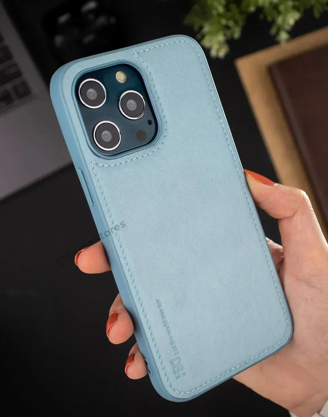 HDD Leather Case iPhone 13 Pro - Three