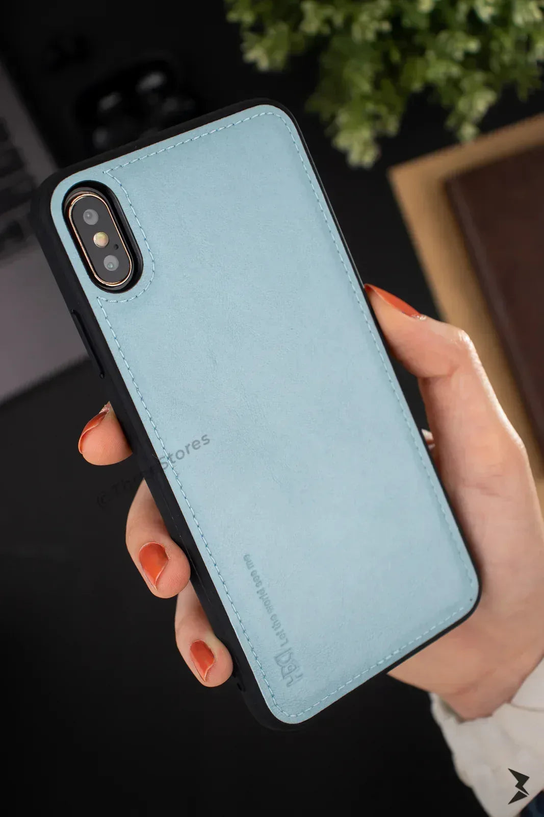 Hdd Leather Case iPhone X Max - Three