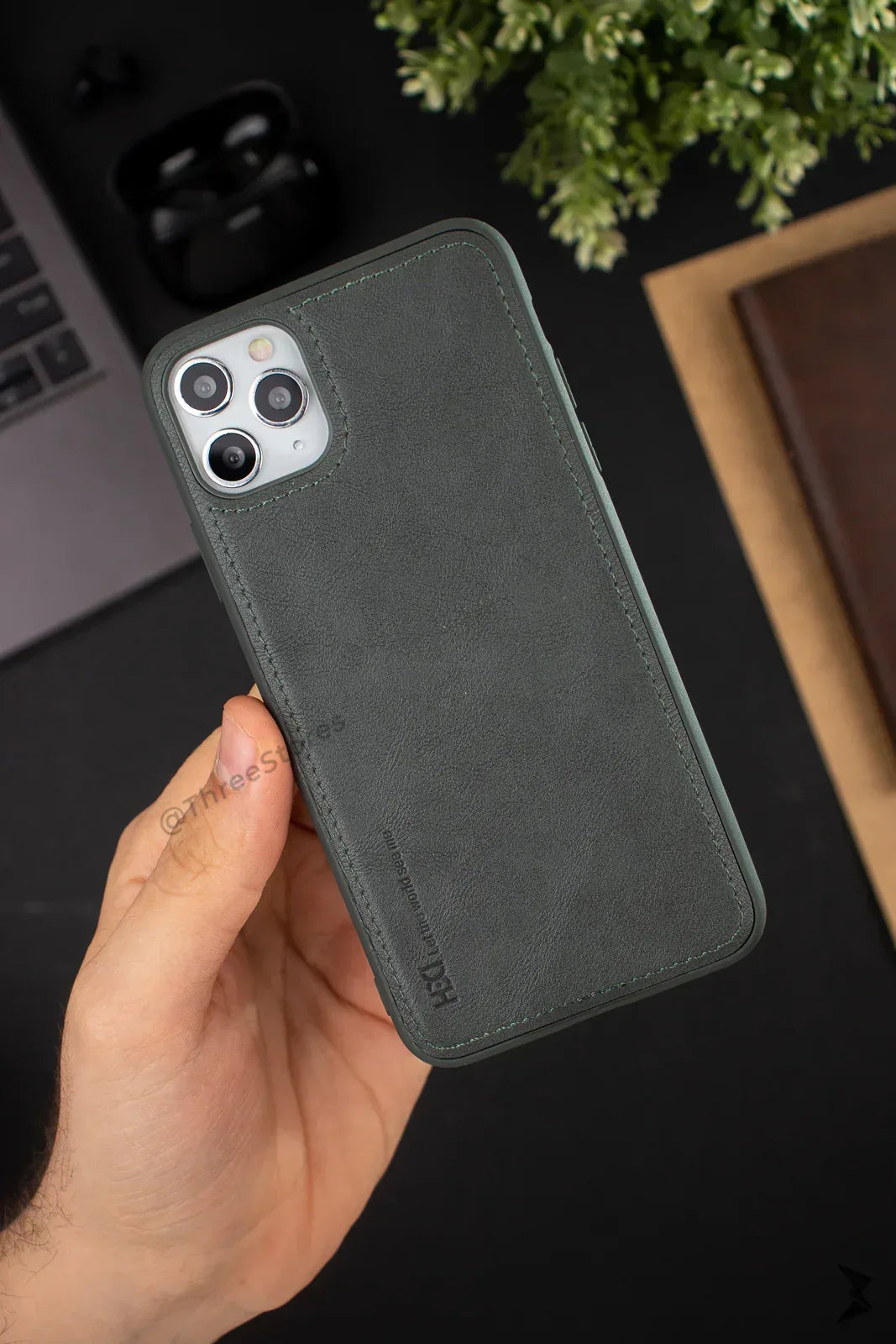 HDD Leather Case iPhone 11 Pro Max - Three