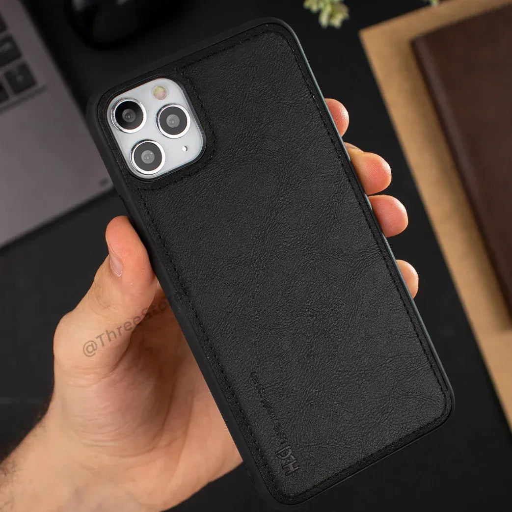 HDD Leather Case iPhone 11 Pro Max - Three