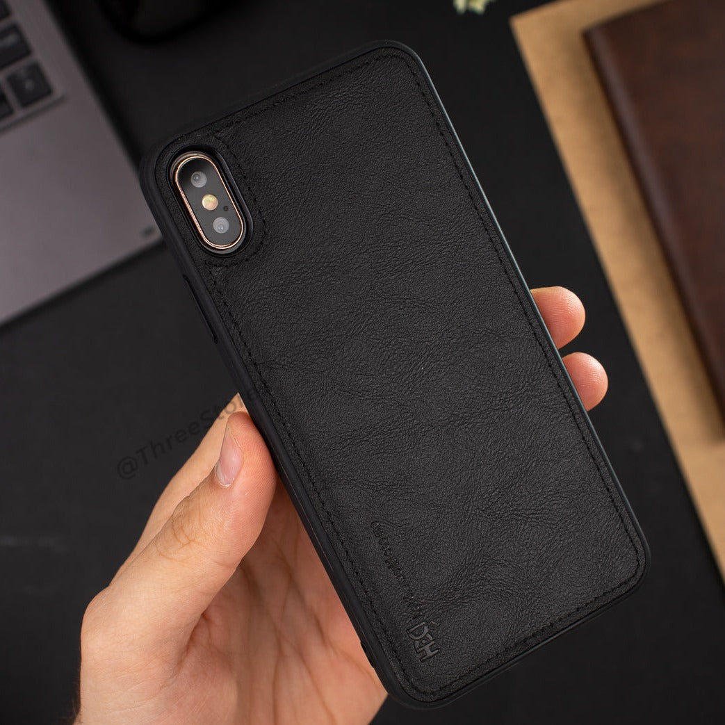 Hdd Leather Case iPhone X Max