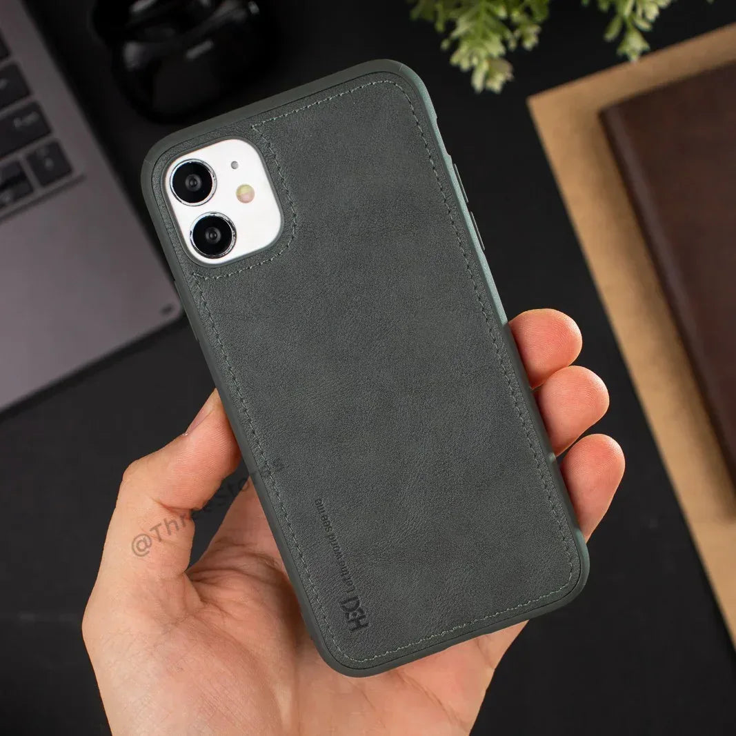 HDD Leather Case iPhone 11 - Three