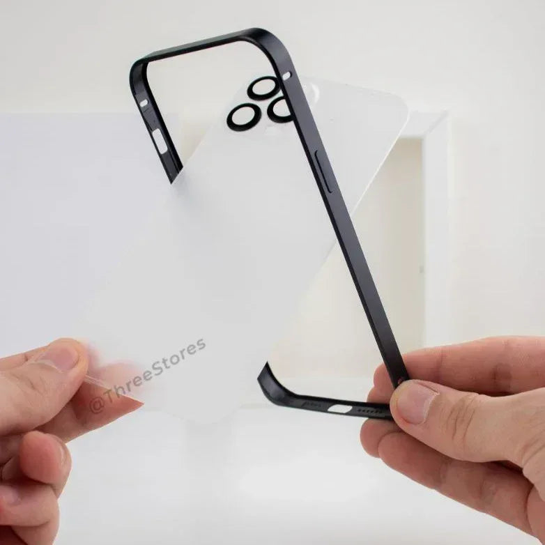 QY Metal Camera Protection Case iPhone 14 Pro Max - Three