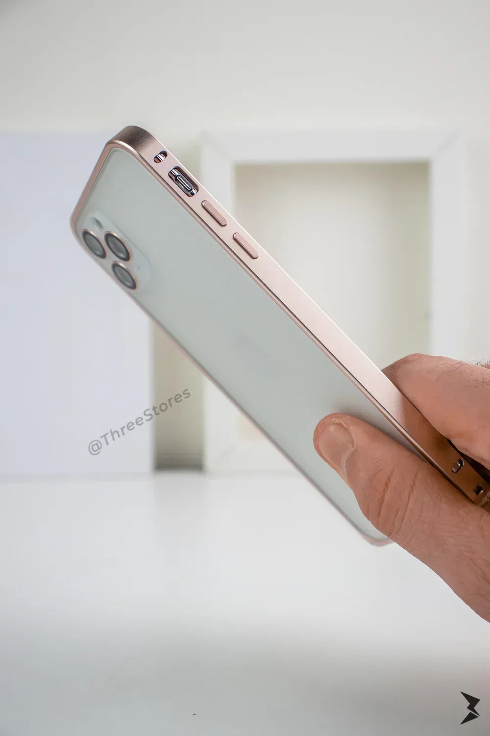 QY Metal Camera Protection Case iPhone 11 Pro Max - Three