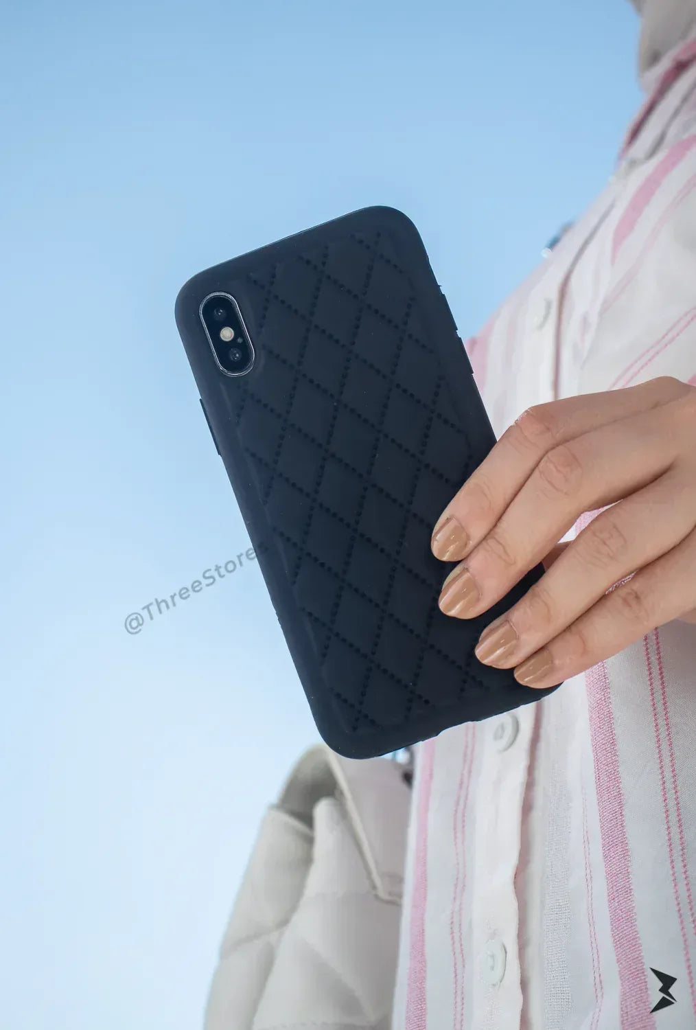 Woven Pattern Case iPhone X Max - Three