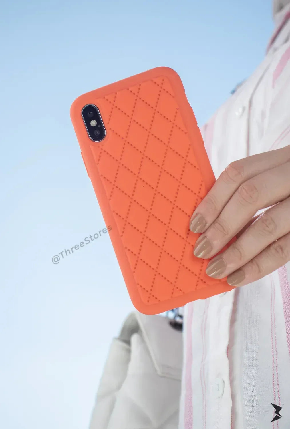 Woven Pattern Case iPhone X Max - Three