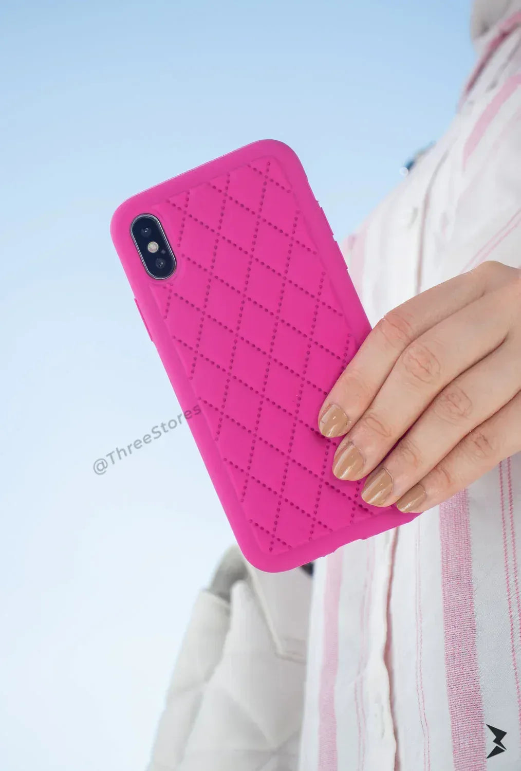 Woven Pattern Case iPhone X - Three