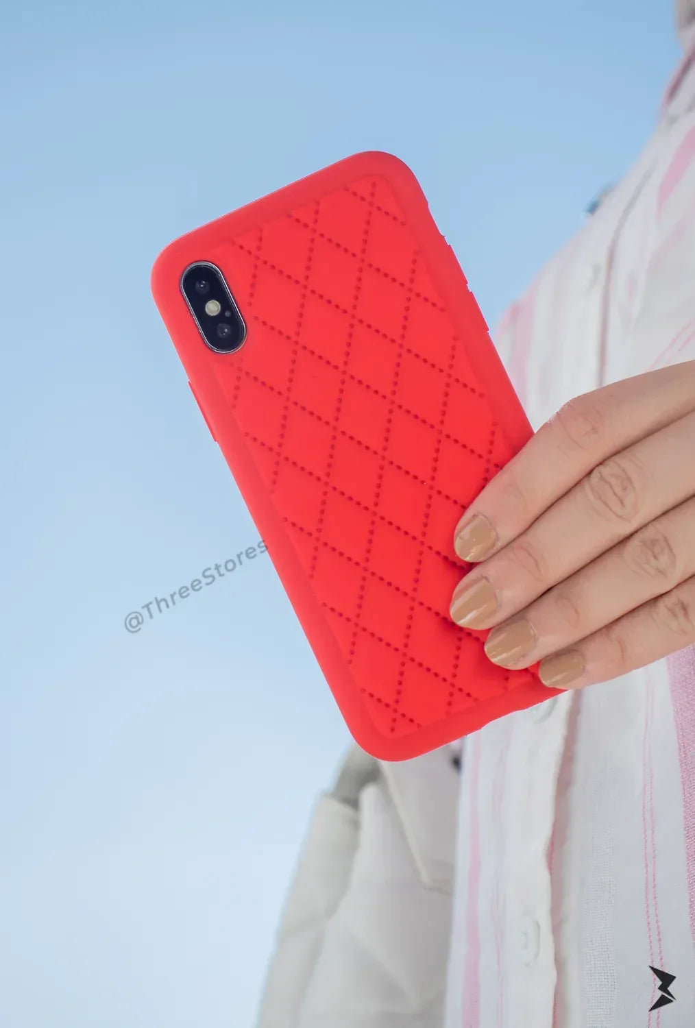Woven Pattern Case iPhone X Max - Three
