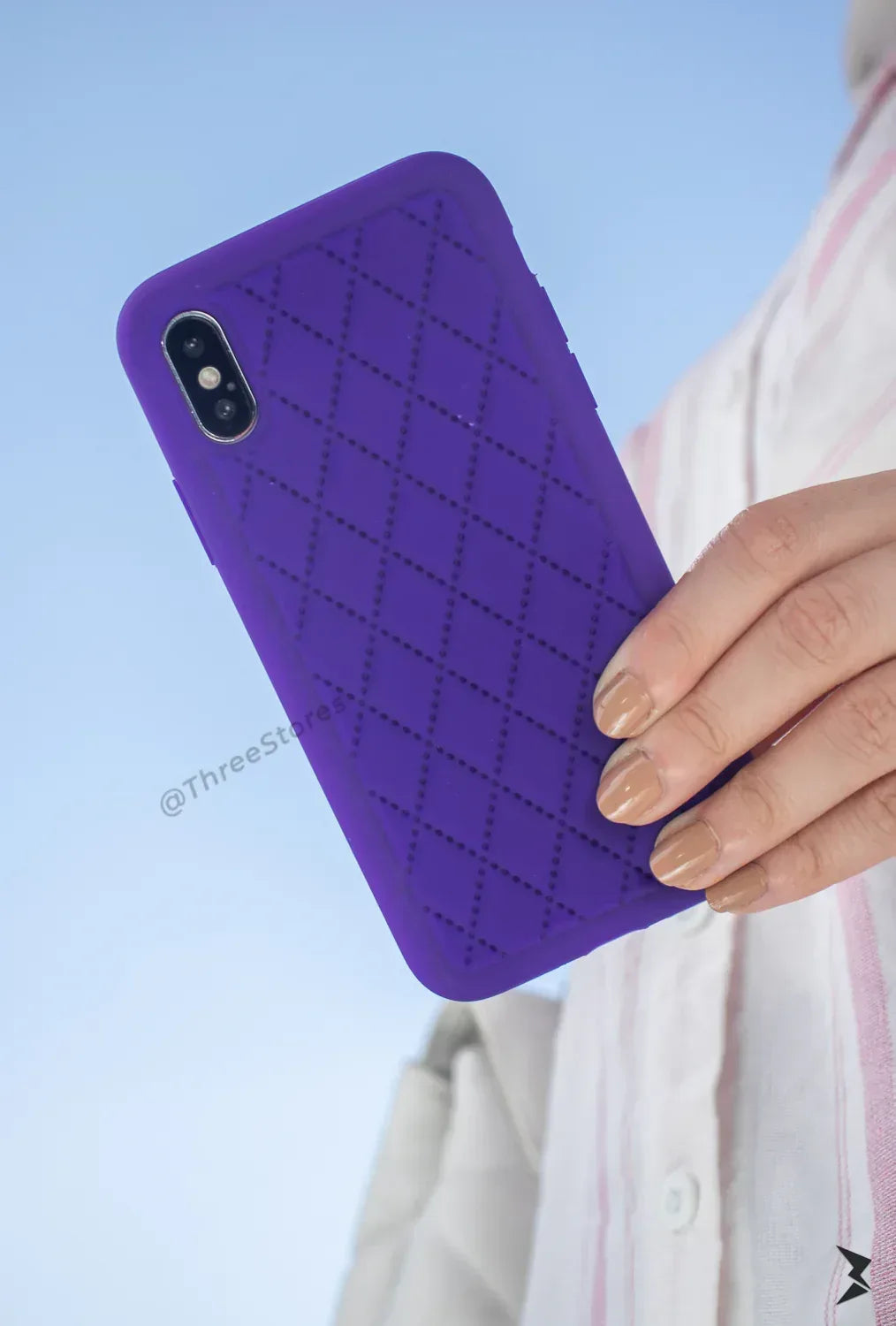 Woven Pattern Case iPhone X Max - Three