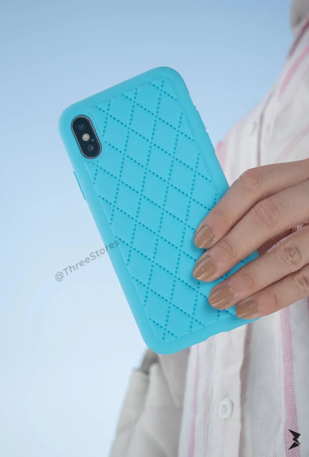Woven Pattern Case iPhone X - Three