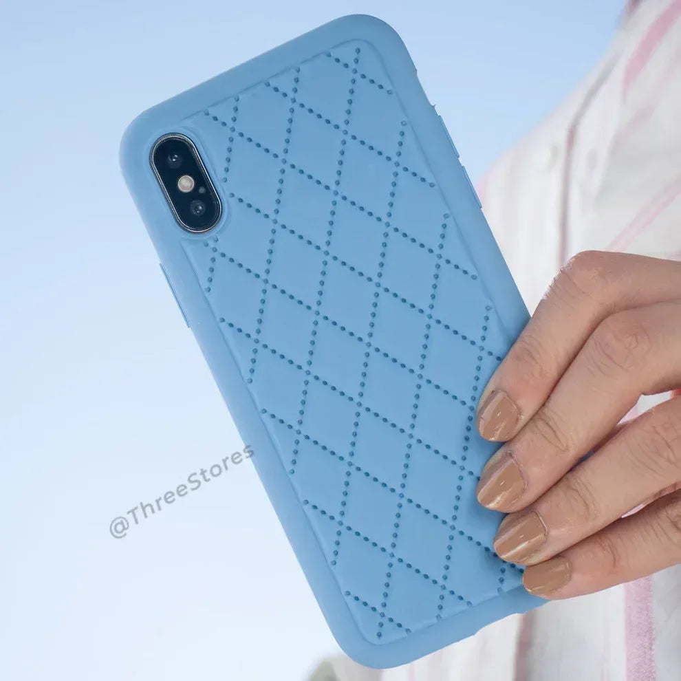 Woven Pattern Case iPhone X - Three