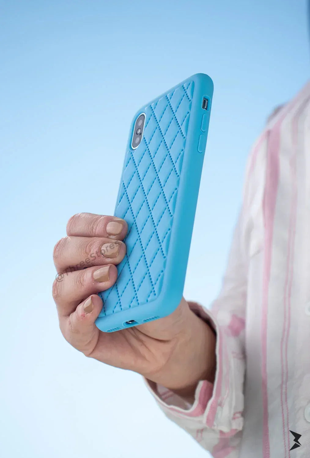 Woven Pattern Case iPhone X - Three