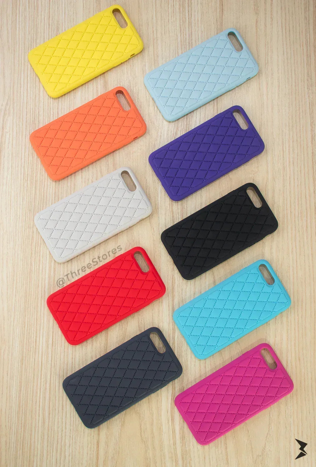 Woven Pattern Case iPhone 7 / 8 Plus - Three