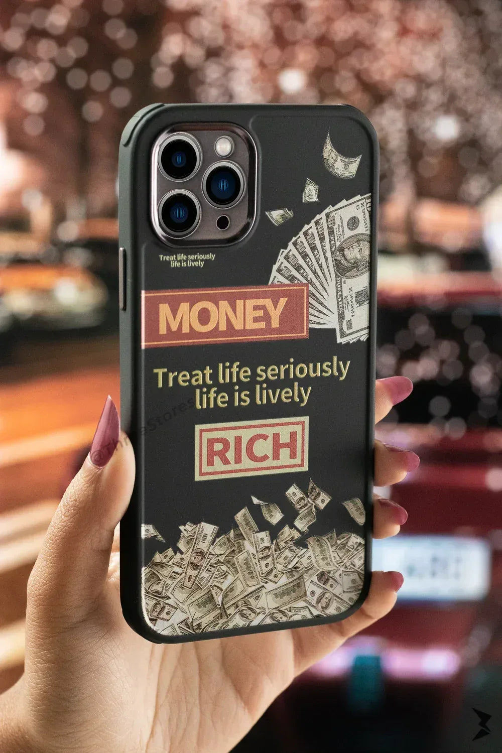 Q Series printed Camera Protection case iPhone 11 - Three
