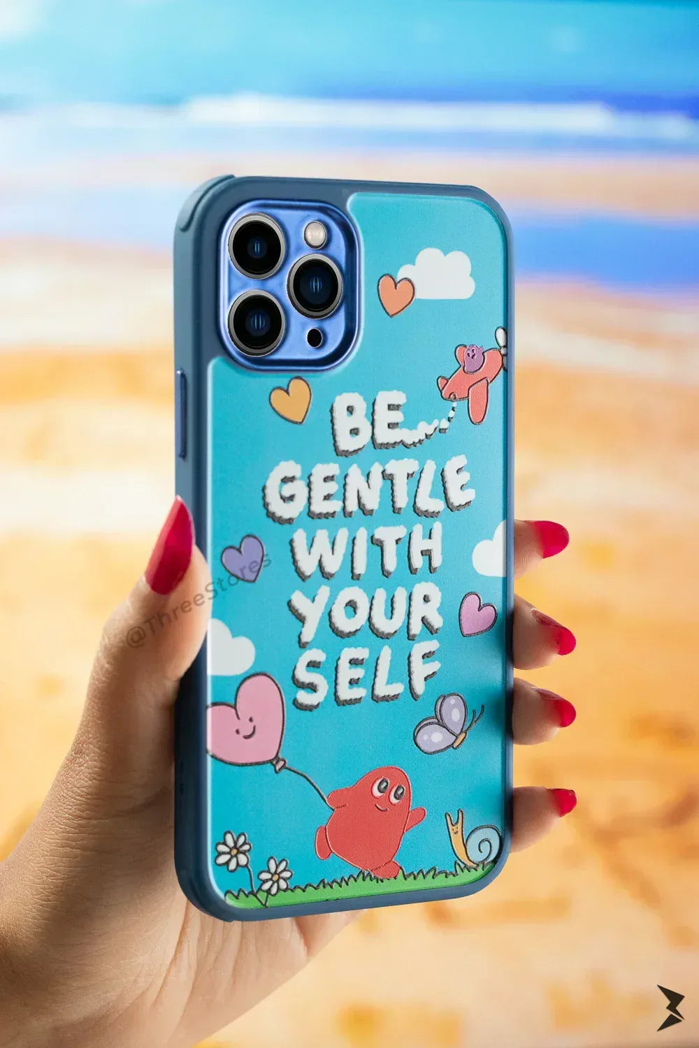 Q Series printed Camera Protection case iPhone 11 - Three