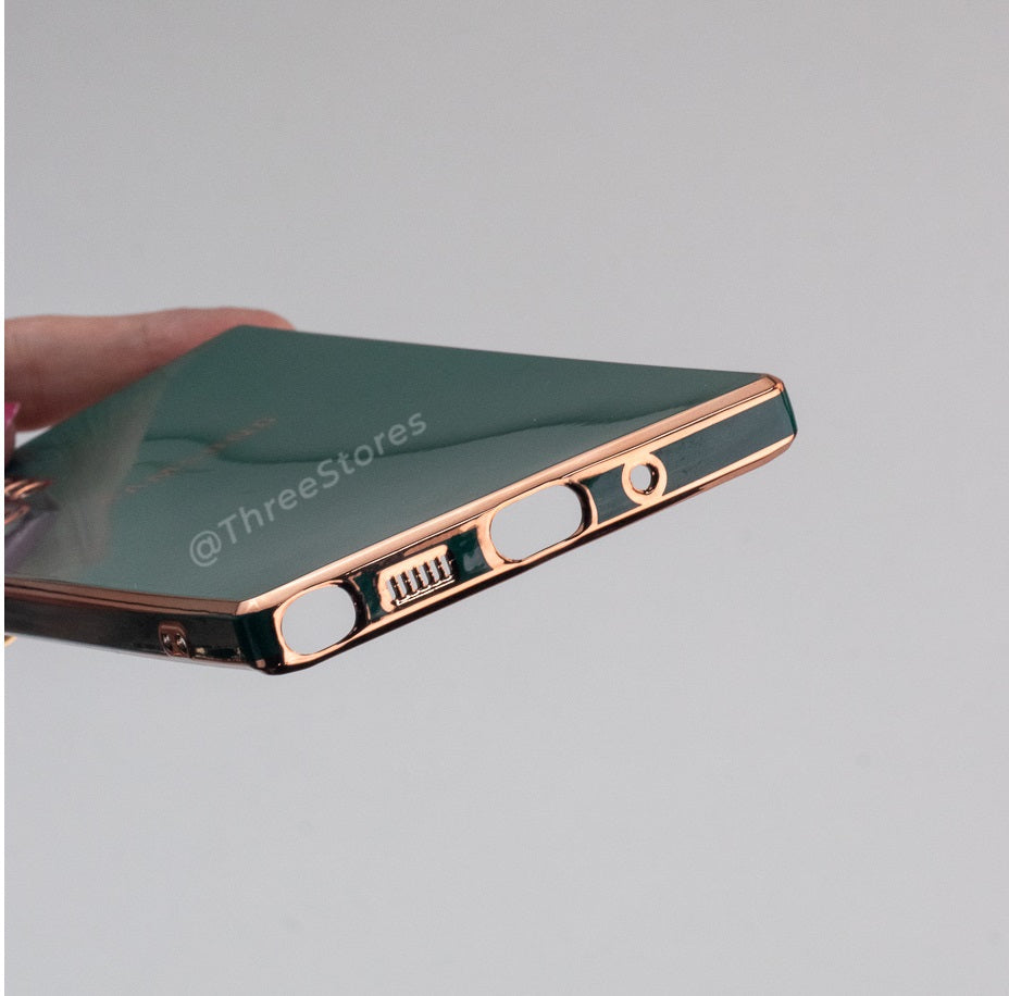 Plating Gold Lens Protection Case Samsung Note 10 Plus