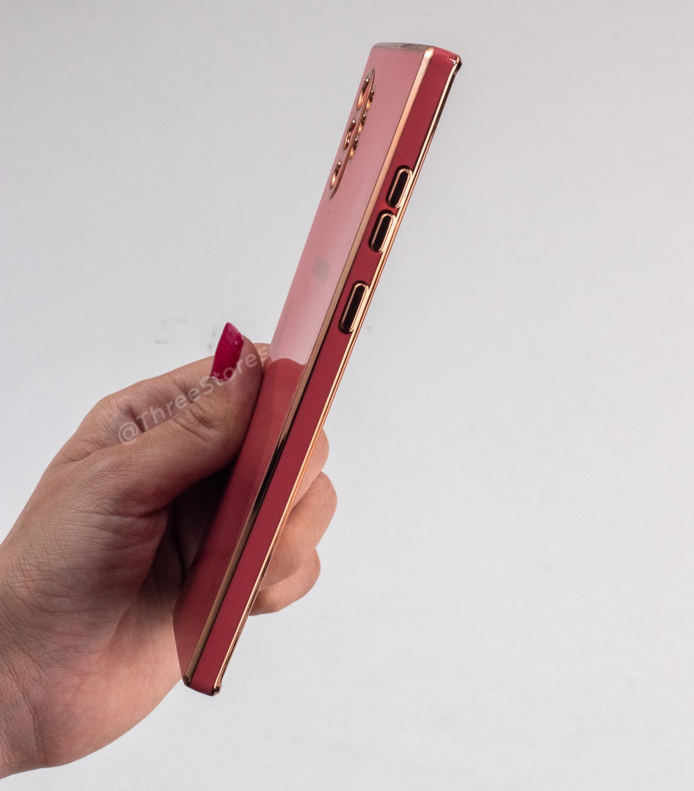 Plating Gold Lens Protection Case Samsung Note 10 Plus