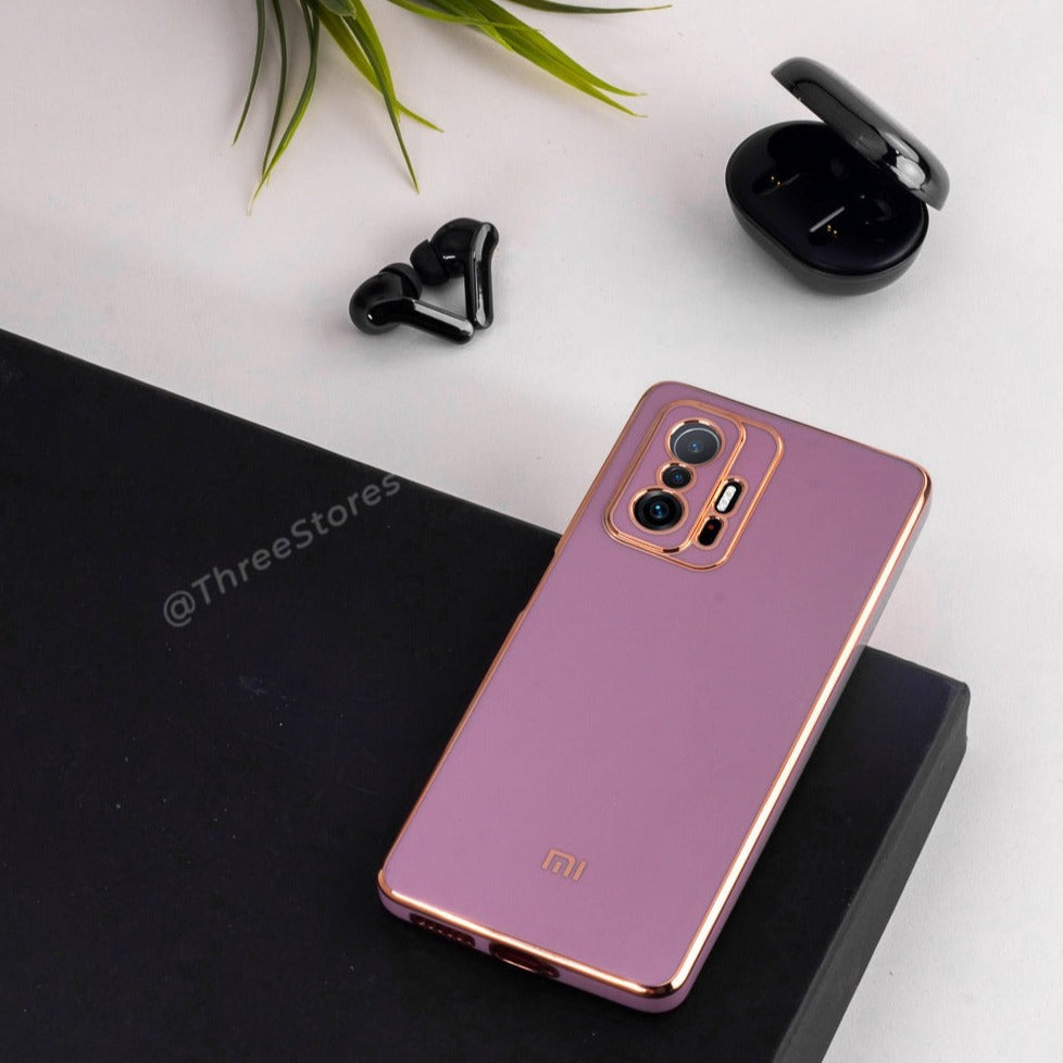 Plating Gold Lens Protection Case Xiaomi Mi 11t