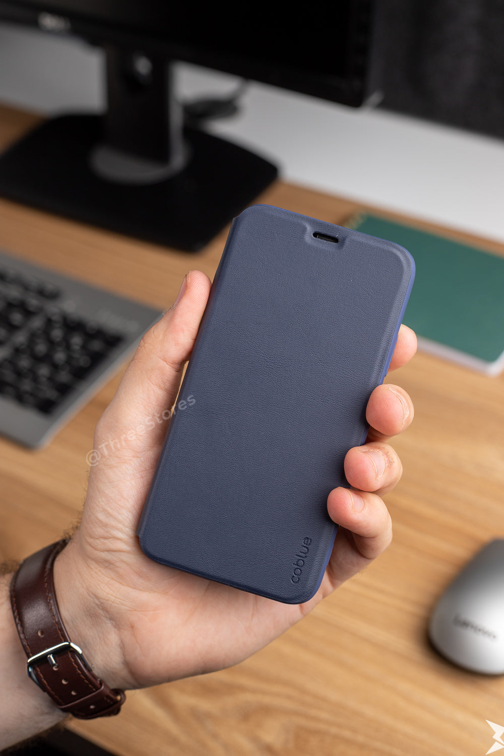 Coblue Leather 360 Ultra Thin Case iPhone X Max