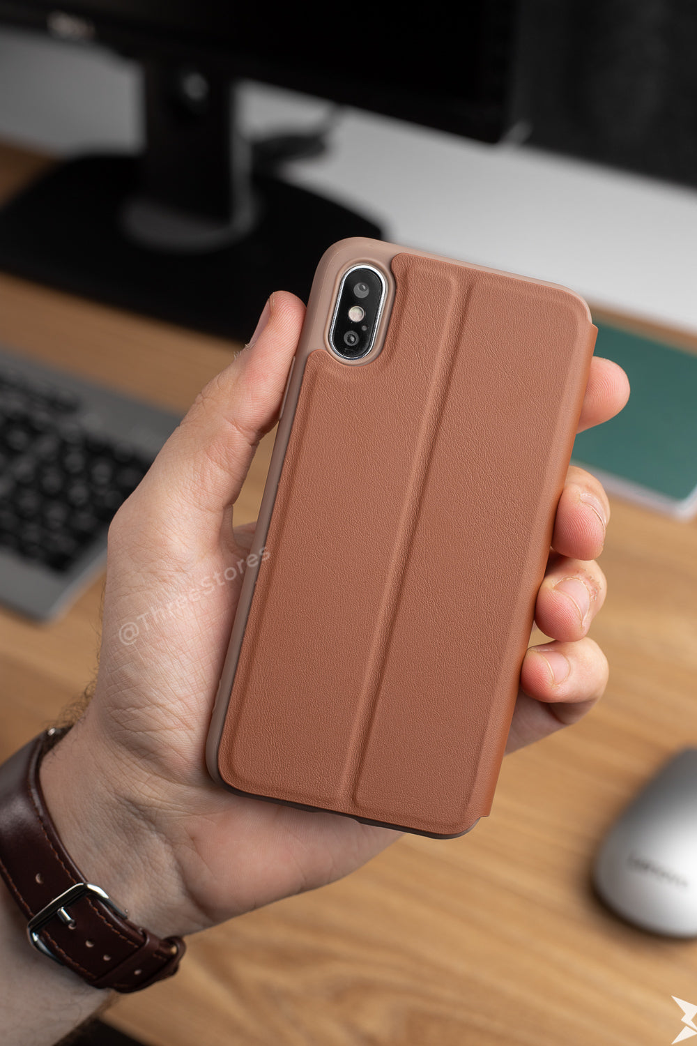 Coblue Leather 360 Ultra Thin Case iPhone X Max