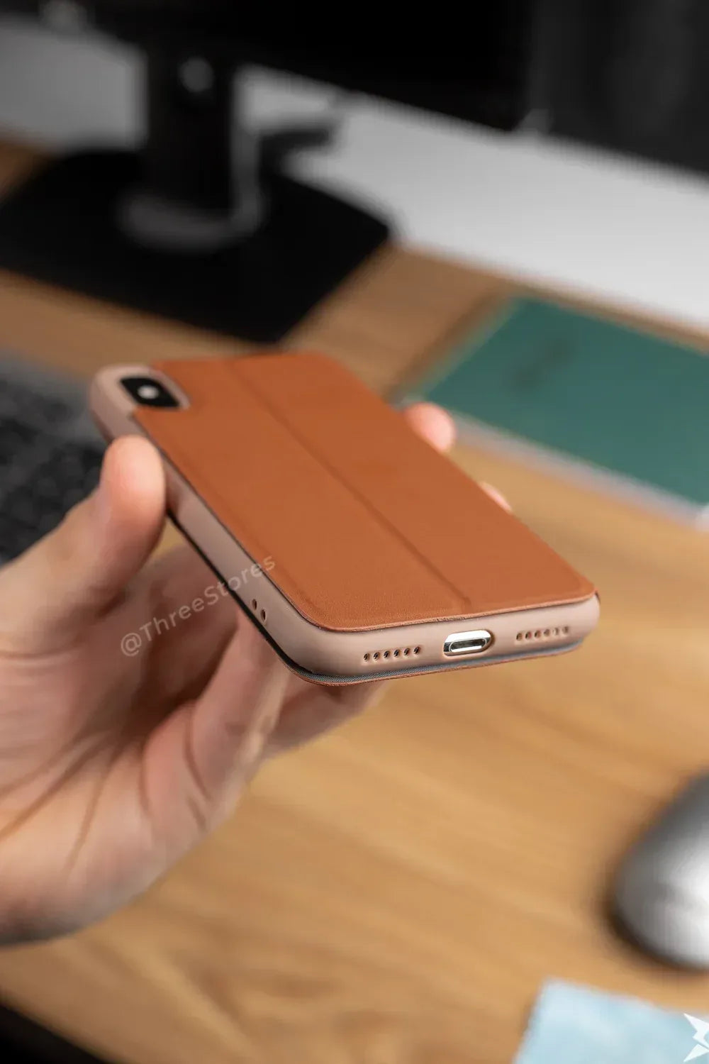 Coblue Leather 360 Ultra Thin Case iPhone X Max - Three