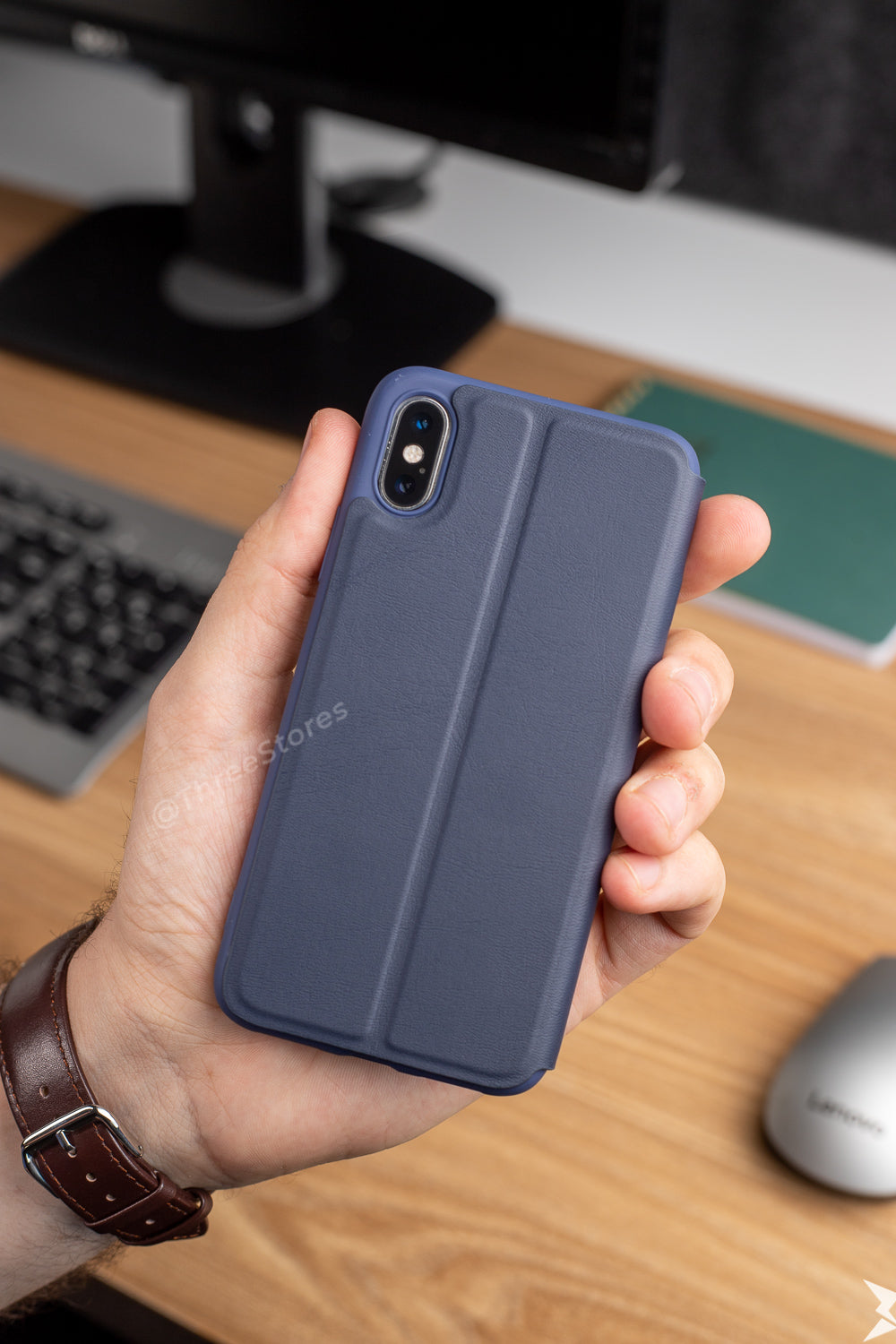 Coblue Leather 360 Ultra Thin Case iPhone X Max