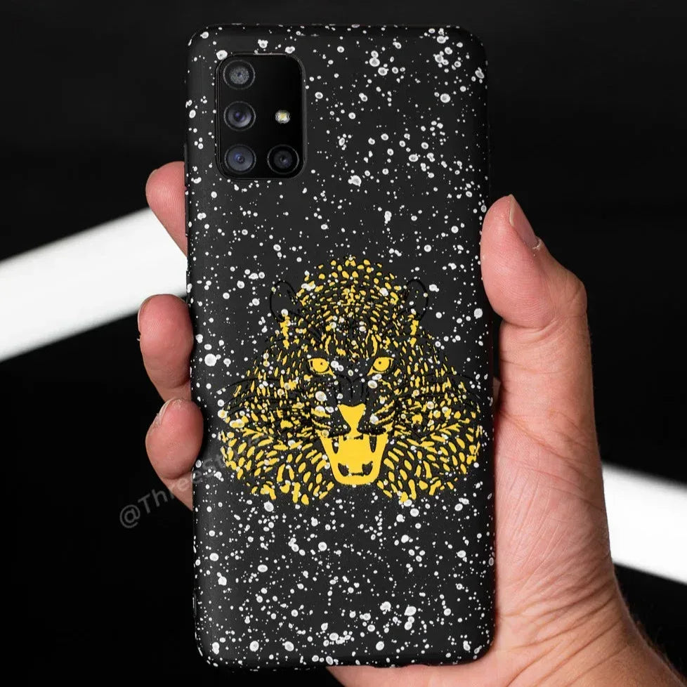 Paint Splatter Case Samsung A71 - Three