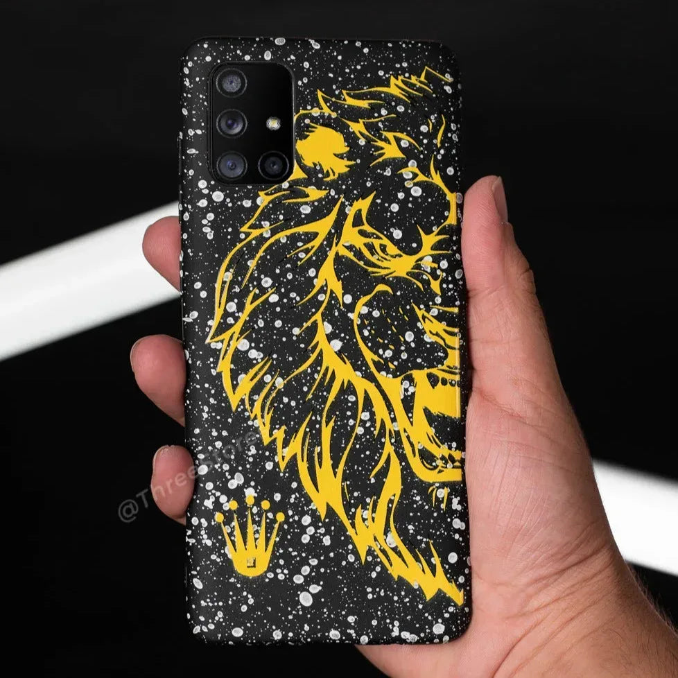 Paint Splatter Case Samsung A71 - Three