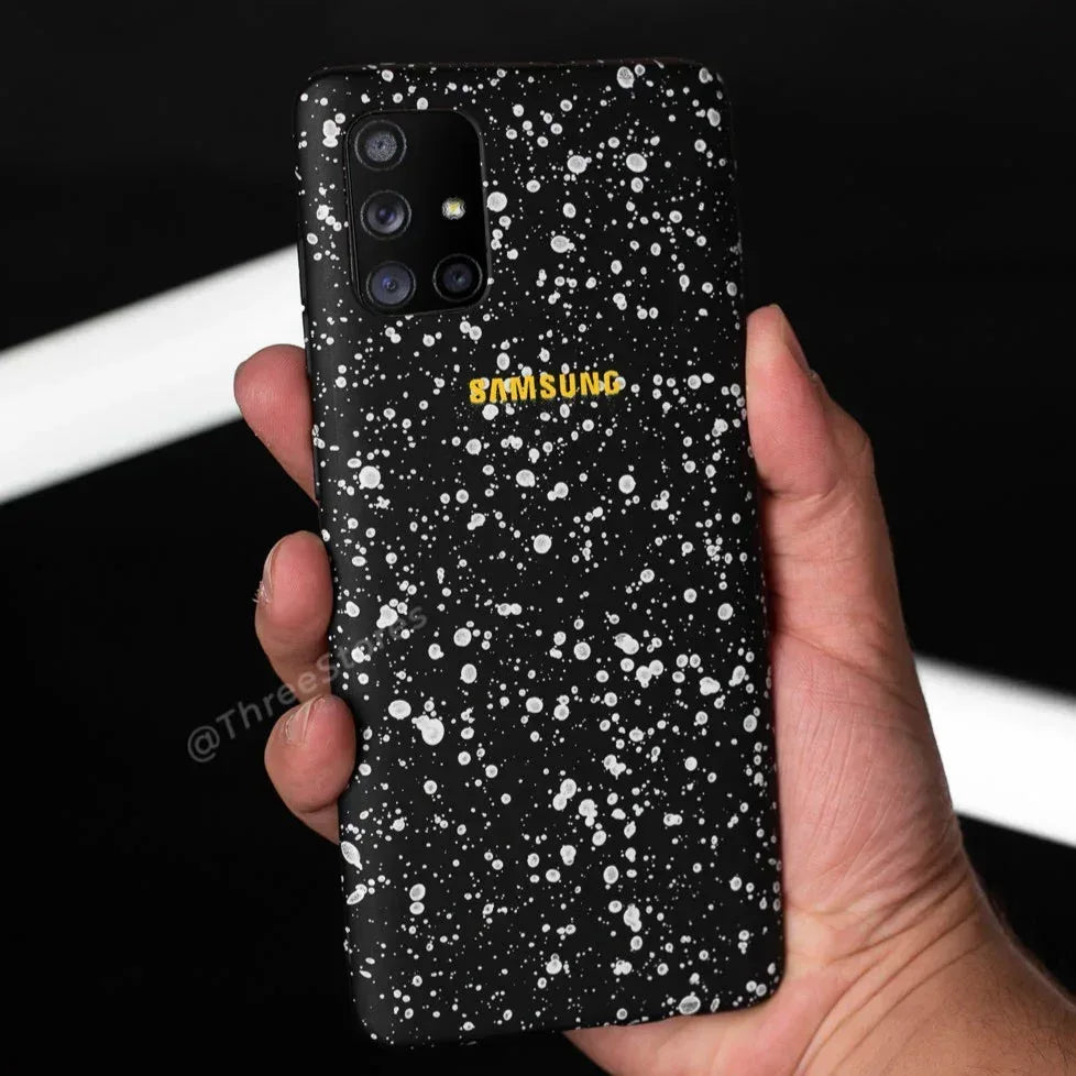 Paint Splatter Case Samsung A71 - Three