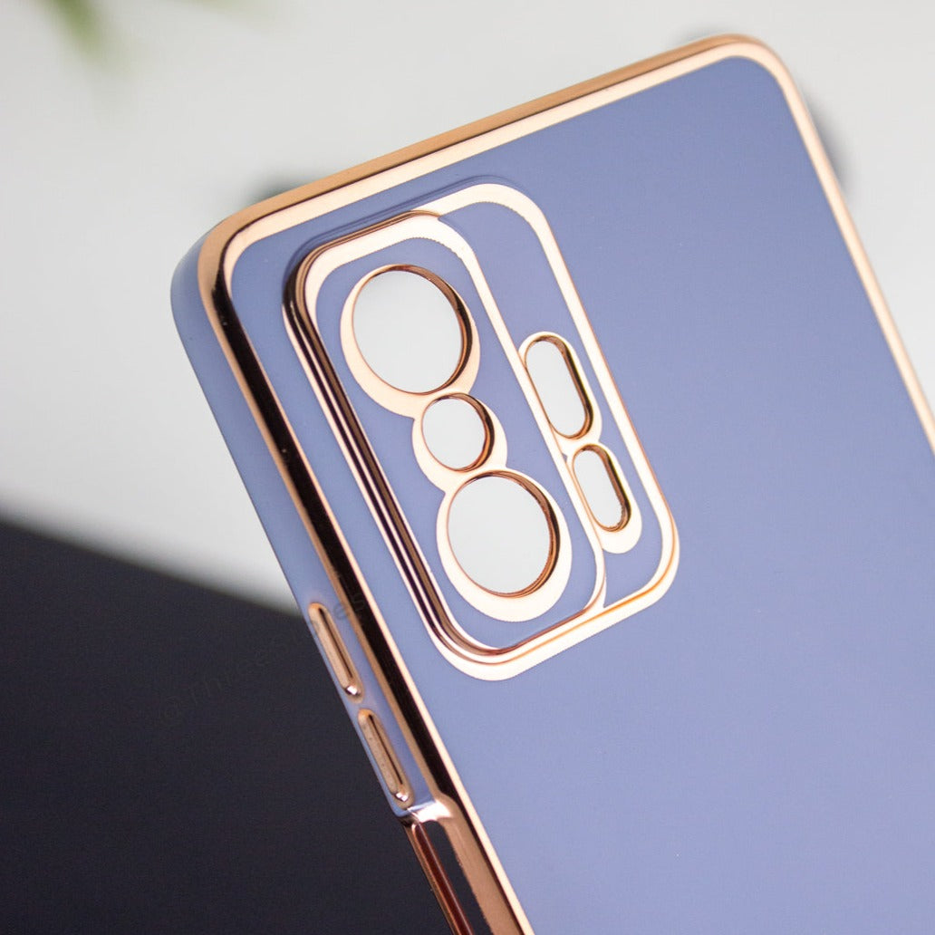 Plating Gold Lens Protection Case Xiaomi Mi 11t