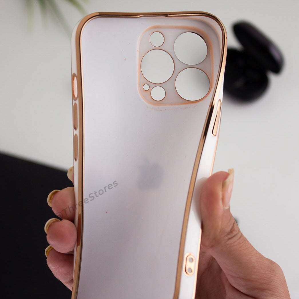 Plating Gold Lens Protection Case iPhone 11 Pro Max