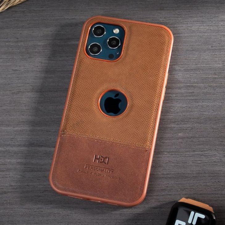 HDD Mix Leather Case iPhone 15 Pro - Three
