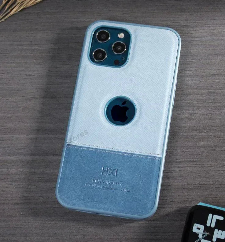 HDD Mix Leather Case iPhone 15 Pro - Three